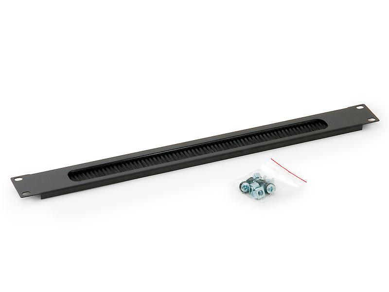 TRITON Tritin 19' 1U Cable panel cu perie RAL7035, RAB-ZP-X03-A2
