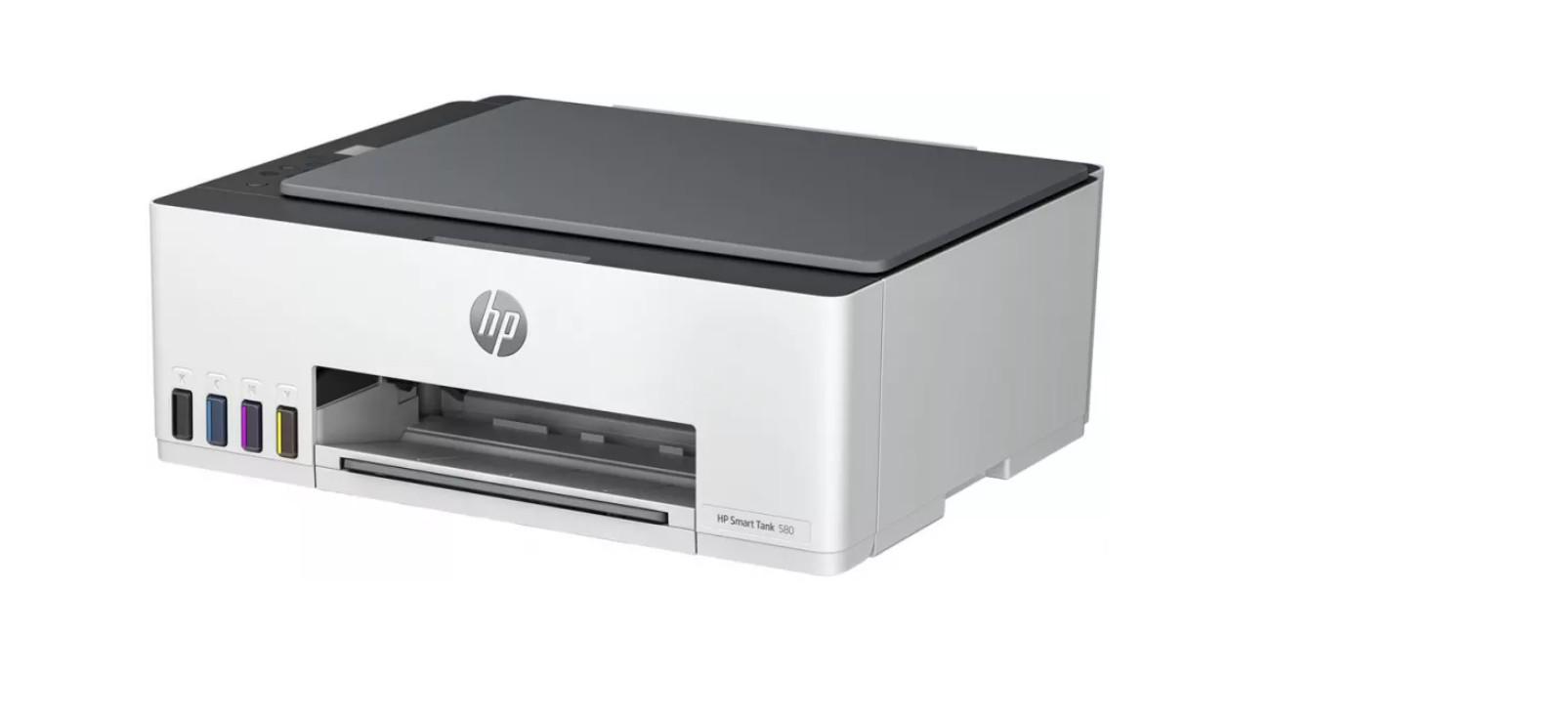 HP Multifunctional inkjet Smart Tank 580 All-in-One, format A4, Color, Duplex, Wi-Fi, 1F3Y2A - imagine 4