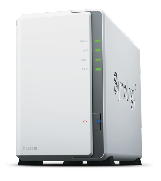 Synology 2-Bay NAS RTD1619 1GB RAM, DS223J