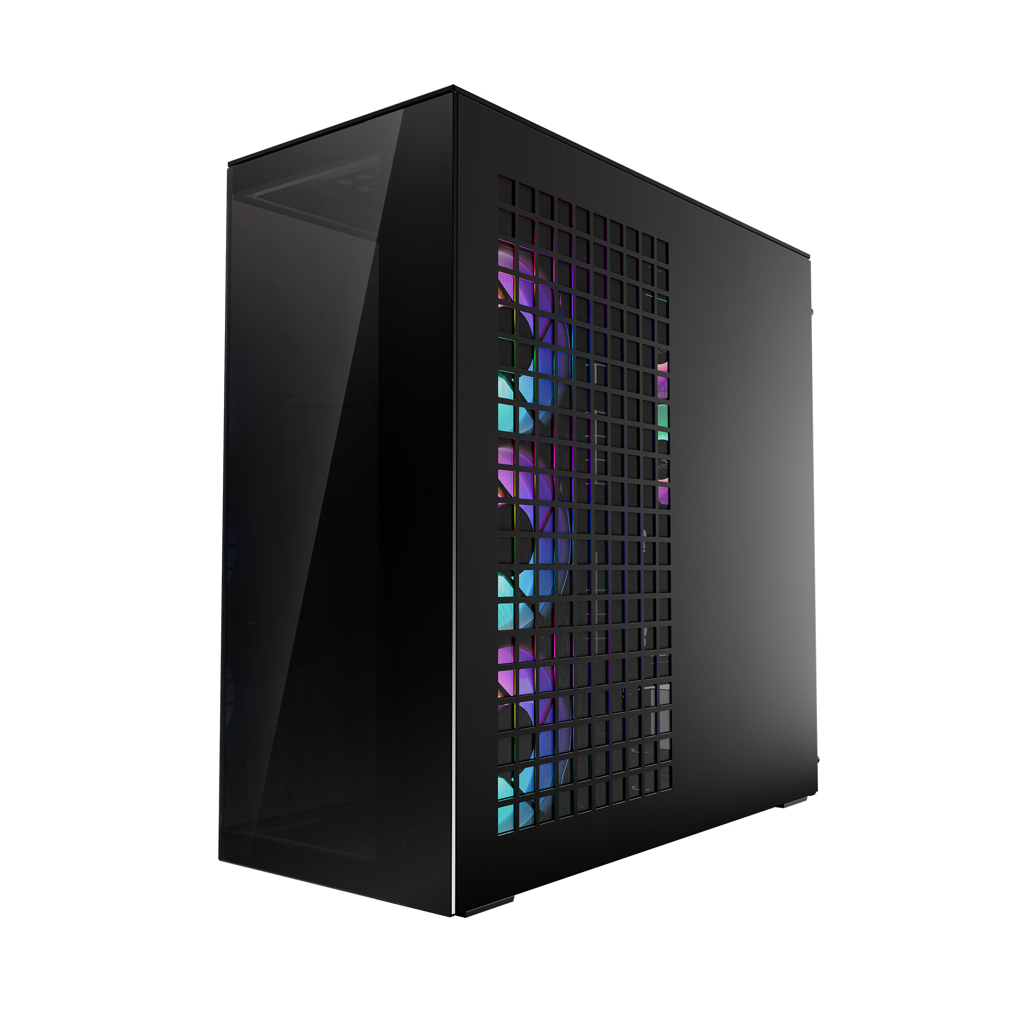 Arctic CARCASA Xtender Mirror BK VG, mid tower, max 8xfan, 3xP14 ProR ARGB si 2xP12Pro, ACPCC00019A - imagine 2
