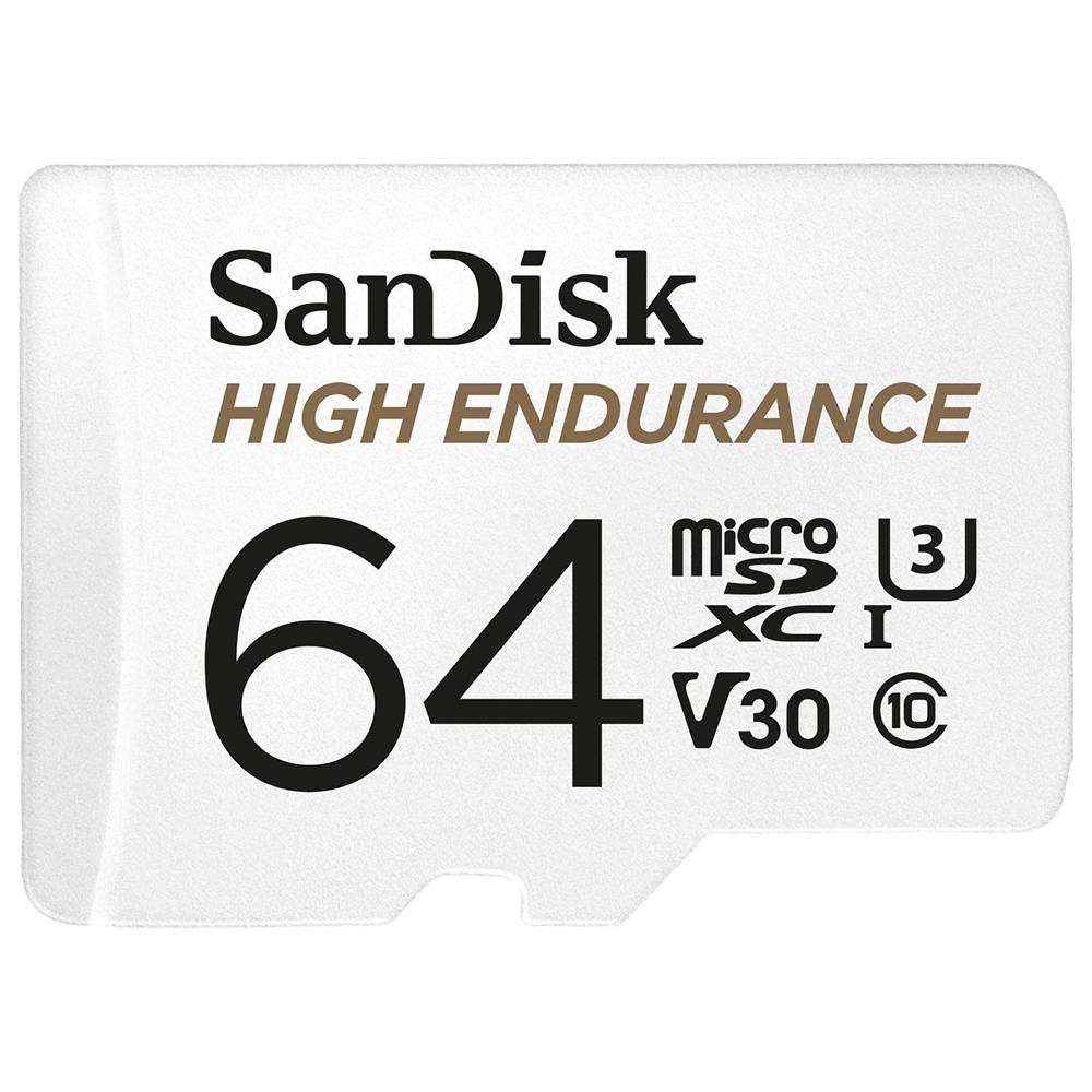 Sandisk CARD MicroSD, 64 GB, MicroSDXC, clasa 10, standard UHS-I U3, SDSQQNR-064G-GN6IA