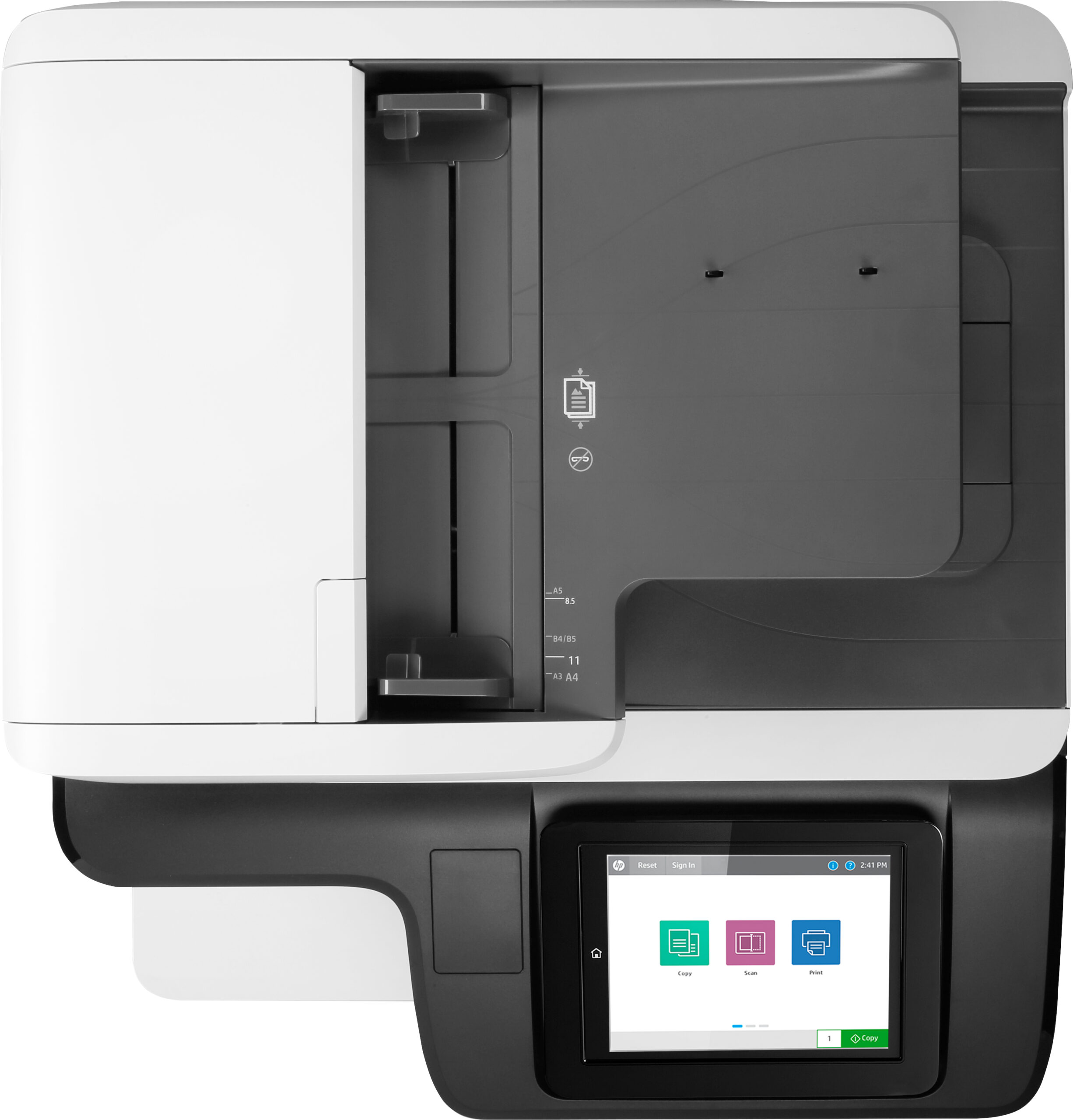 HP ENTERPRISE M776DN COLOR LASER MFP A3", T3U55A - imagine 4