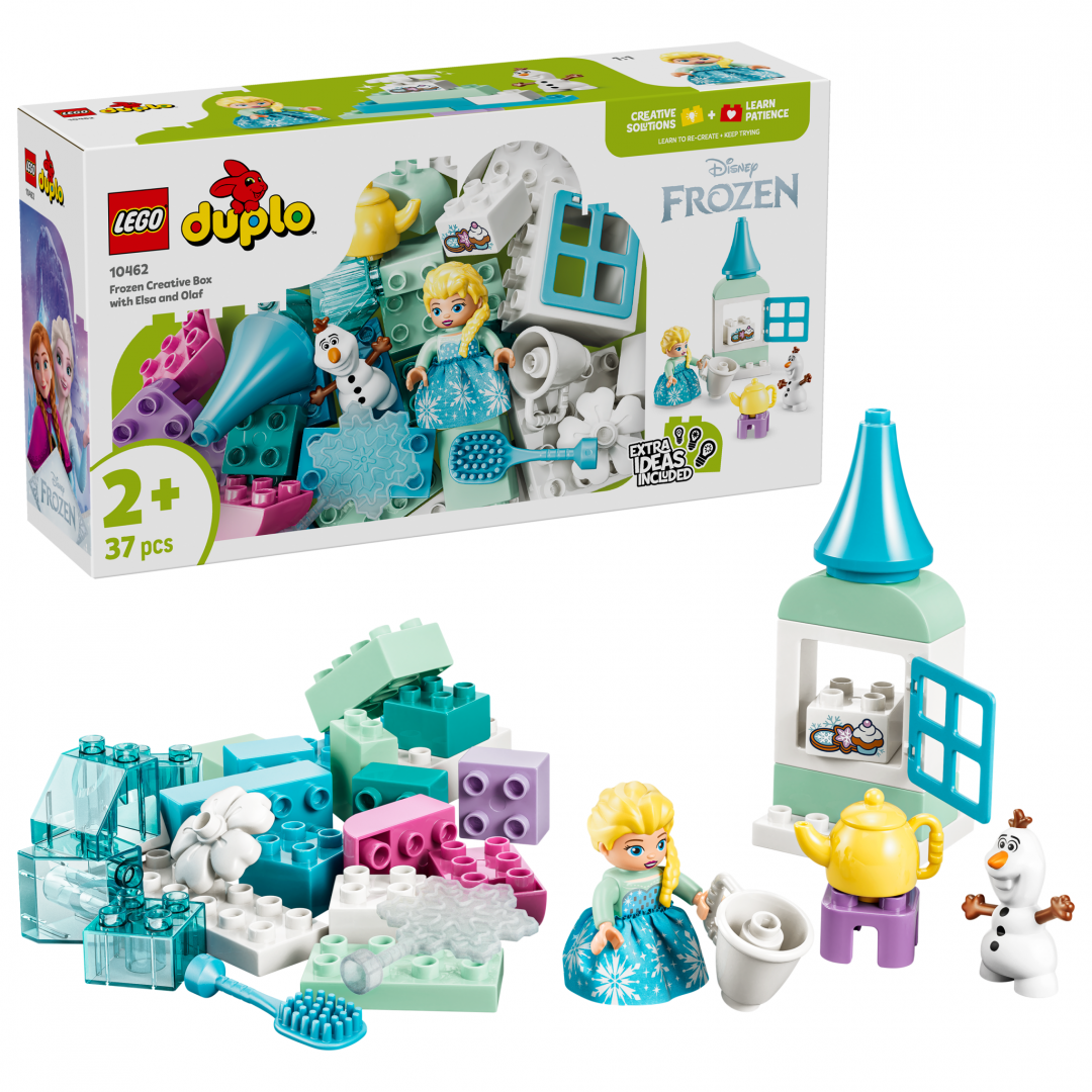 LEGO CUTIE CREATIVA CU ELSA SI OLAFVDIN REGATUL DE GHEATA, LEGO10462