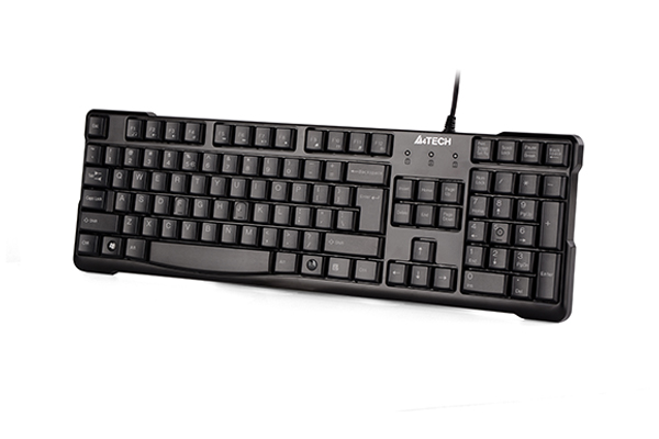 A4Tech TASTATURA, "KR750", cu fir, 105 taste format standard, USB, negru, 45504985, KR-750-USB - imagine 3