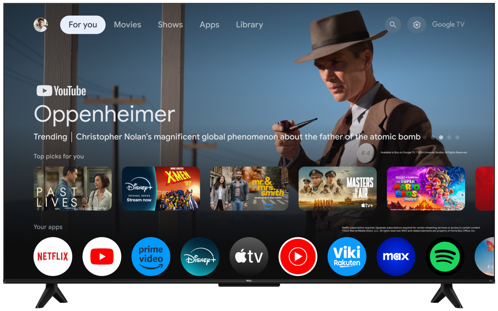 TCL Televizor QLED, 126 cm, Smart Google TV, 4K, 50T69C - imagine 3