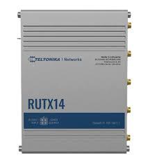 TELTONIKA ROUTER LTE RUTX14, 1 x WAN port 10/100/1000 Mbps, 4 x LAN port 10/100/1000, RUTX14000000