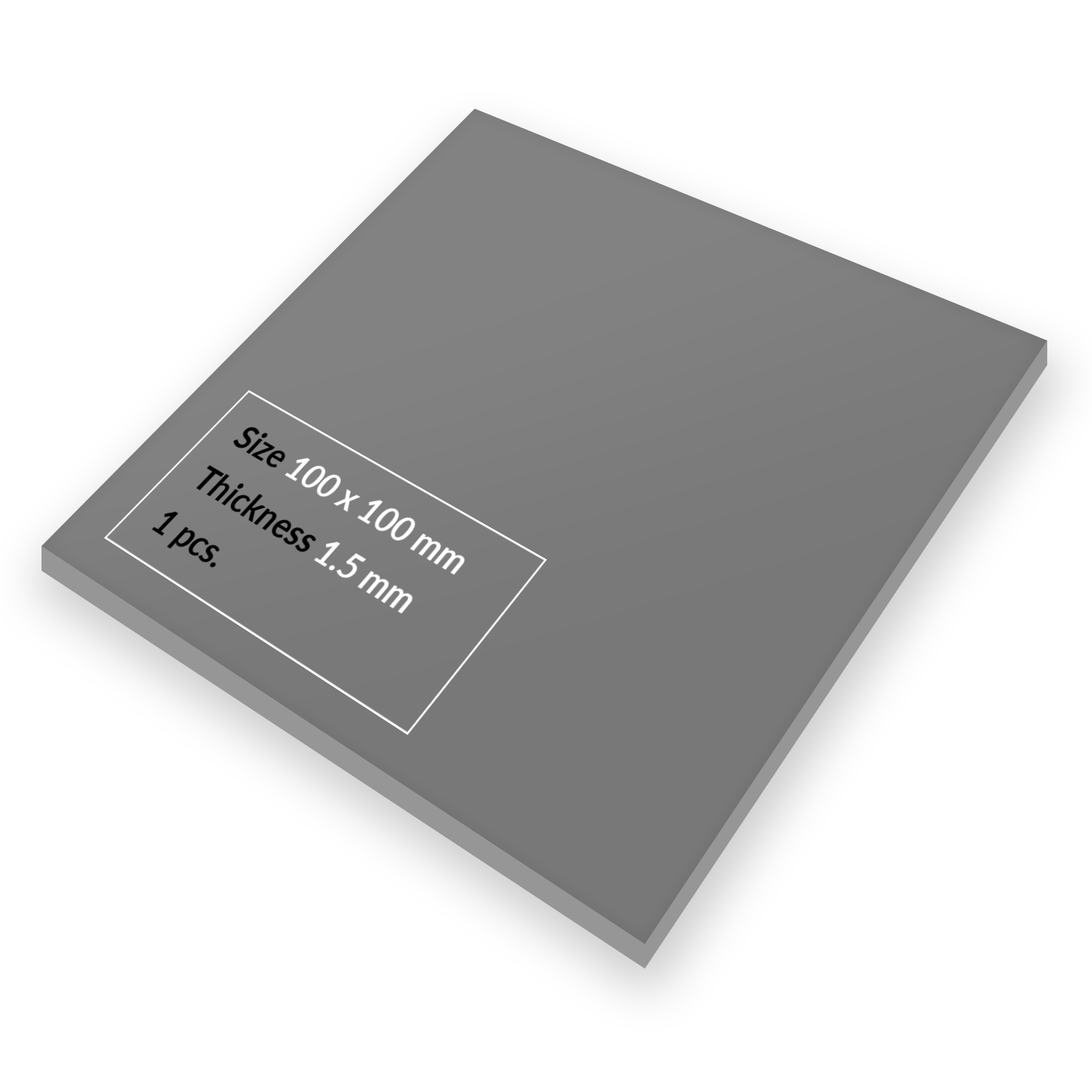 Arctic Thermal Pad "TP-4", 100 x 100 mm 1.5mm grosime, densitate 3.4 g/cm3, ACTPD00064A
