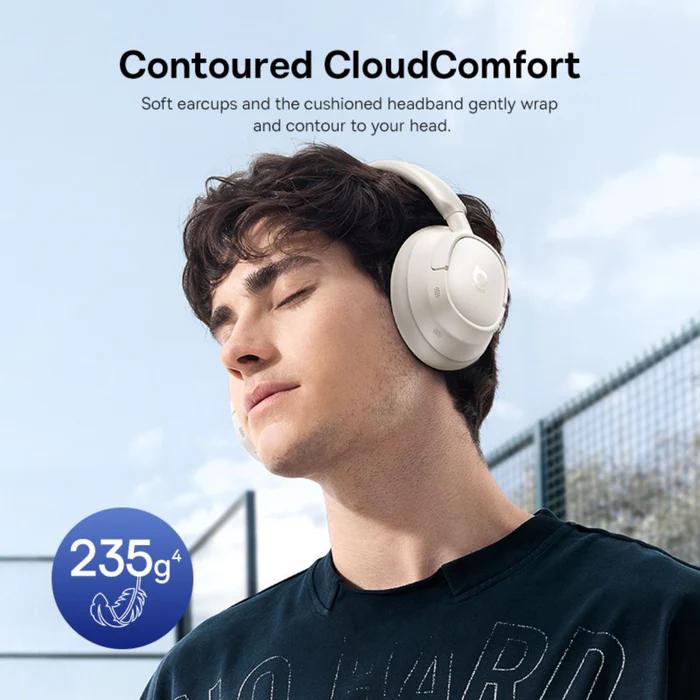 Baseus CASTI Bowie Bass BH1 NC Wireless Noise Cancelling, over ear, 40mm Dynamic Drivers, A0203702 - imagine 6