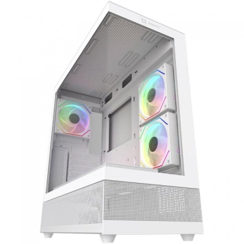 AQIRYS Carcasa Antlia, RGB, Mid Tower, White, AQRYS_ANTLIAWH