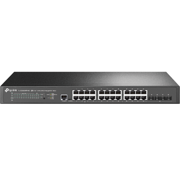 Tp-Link Switch cu management L2+ TL-, JetStream 24-Port 2.5GBASE-T and 4-Port 10GE, SG3428XPP-M2