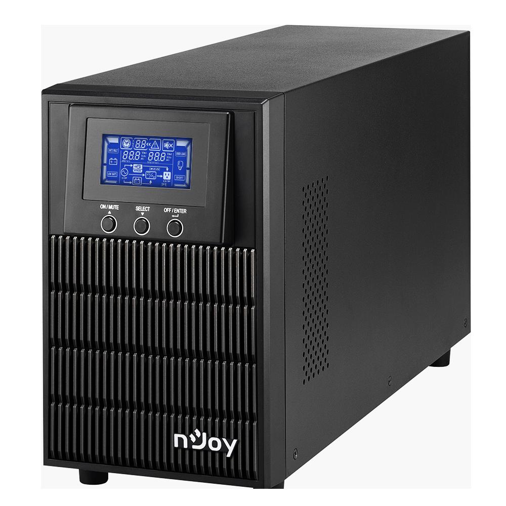 Njoy UPS, ATEN PRO 1000, Online cu sinusoida pura, tower, 1000VA/900W, AVR, PWUP-OL100AP-AZ01B
