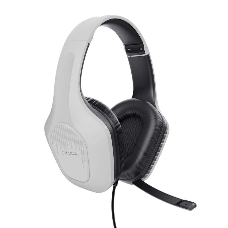 Trust Casti GXT415W Zirox. alb, TR-25147 - imagine 3
