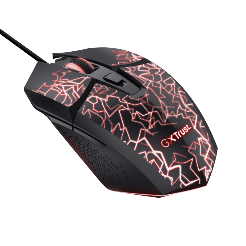 TRUST Mouse Gaming GXT 113 Felox, 6400 dpi, negru, TR-25749