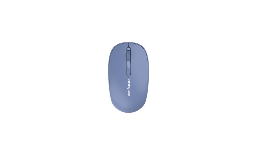 SERIOUX Mouse Spark 215 Wireless Albastru, Senzor: Optic, DPI: 1000, conexiune, SRXM-SPK215-BL