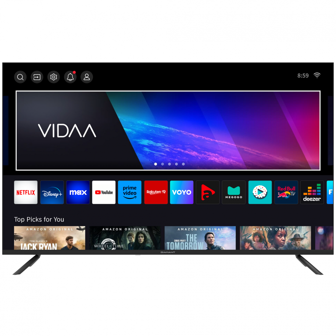 HORIZON LED TV 55" DIAMANT 4K-SMART 55HL5330U/C, 139 cm, 4K UHD, VIDAA, 55HL5530U/C