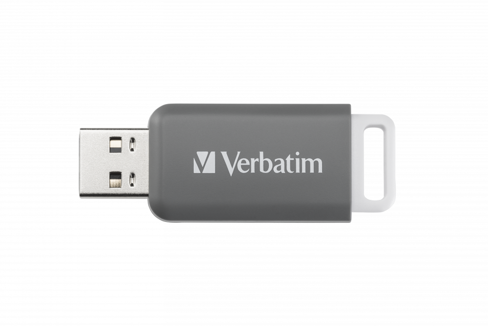 Verbatim MEMORIE USB DATABAR 128GB USB 2.0, GRI, 49456 - imagine 2