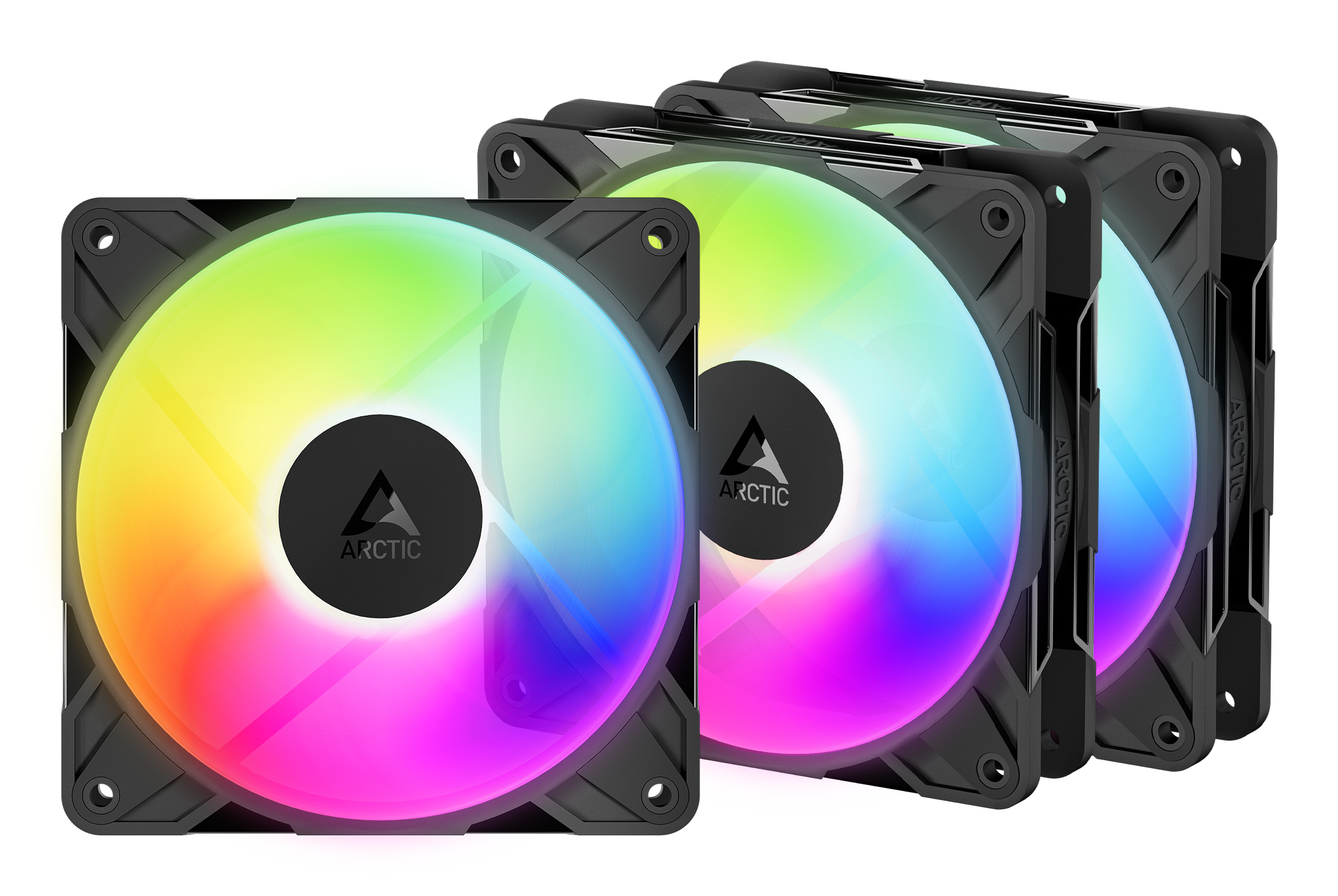 Arctic Set 3 ventilatoare P12 Pro Reverse A-RGB - 3 Pack, ACFAN00333A