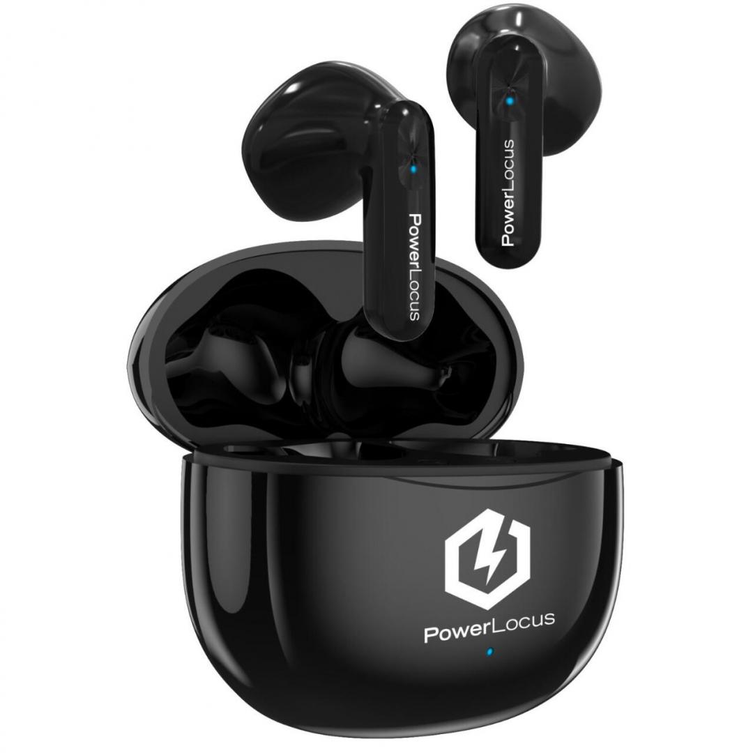POWERLOCUS Casti In-ear Vibe, Wireless, negru, PWL-VIBE-BLACK