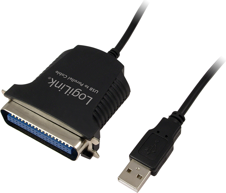 Logilink CABLU USB adaptor, USB 2.0 (T) la Paralel (Centronics 36-pin), 1.5m, conecteaza, AU0003C