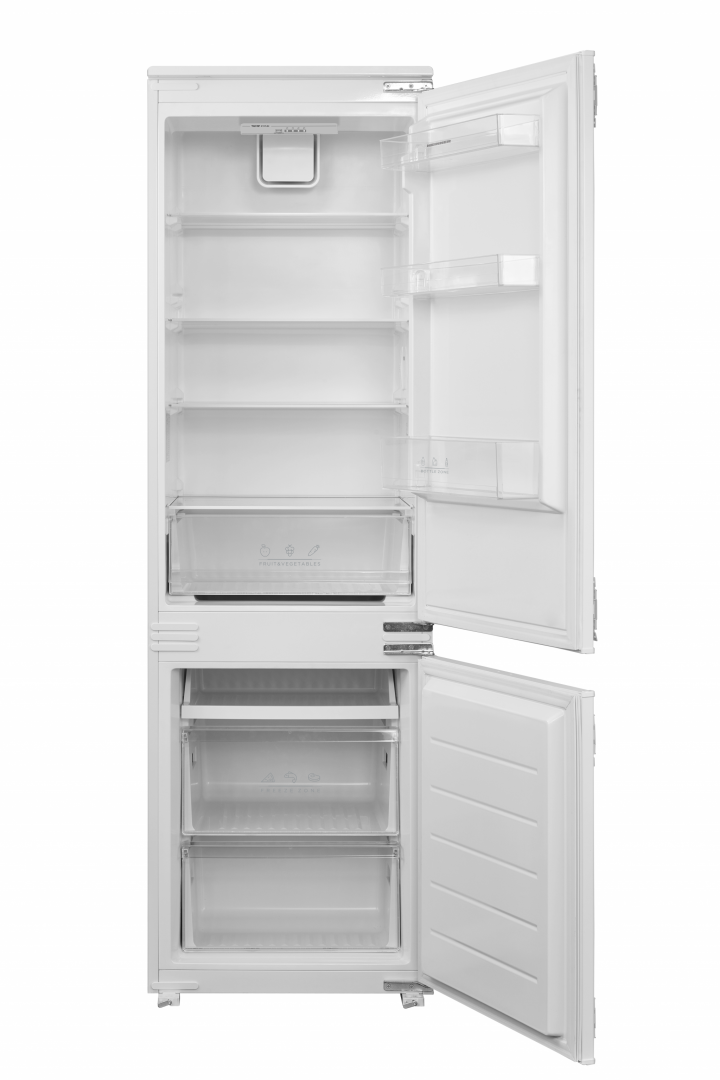 HEINNER Combina frigorifica, 271 l, Clasa E, incorporabila, Compresor Inverter Alb, HC-BIM271INVE++
