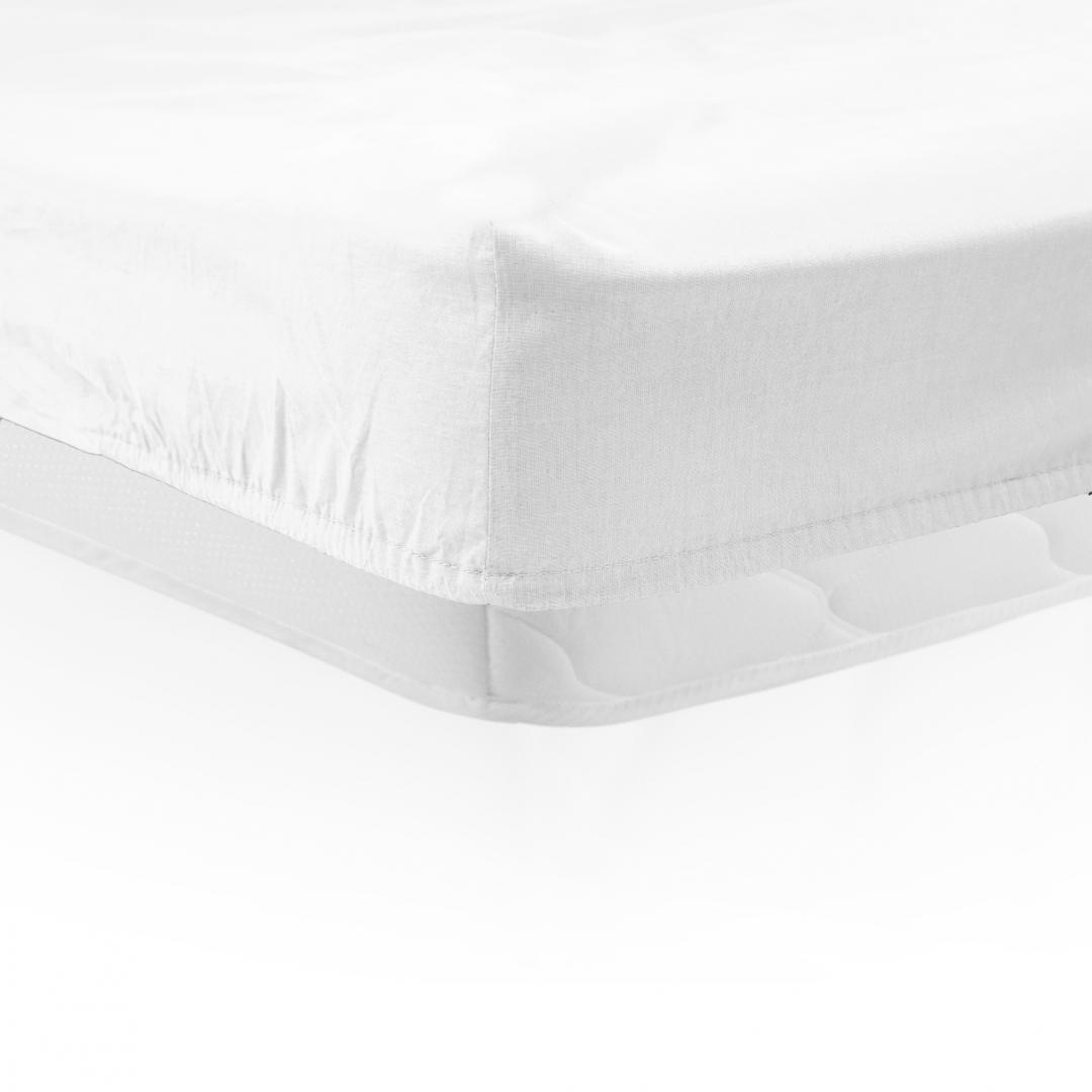 HEINNER CEARCEAF PAT CU ELASTIC 140X200 CM ALB, HR-SHEET140-WHT