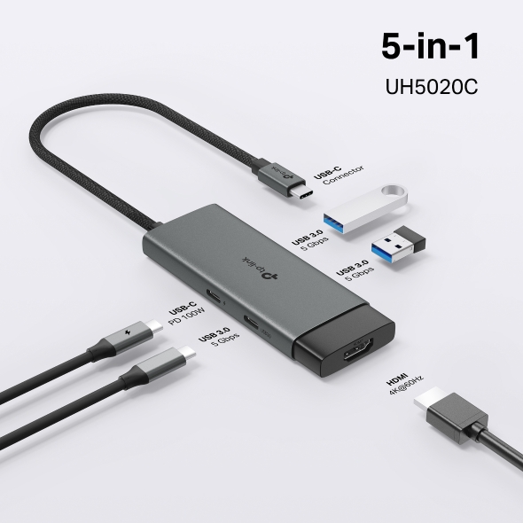 Tp-Link DOCKING STATION, UH5020C - imagine 4