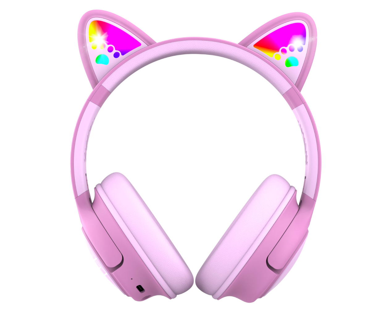 POWERLOCUS Casti Head-band Bobo, Wireless, Roz, PWL-BOBOCAT-PINK - imagine 2