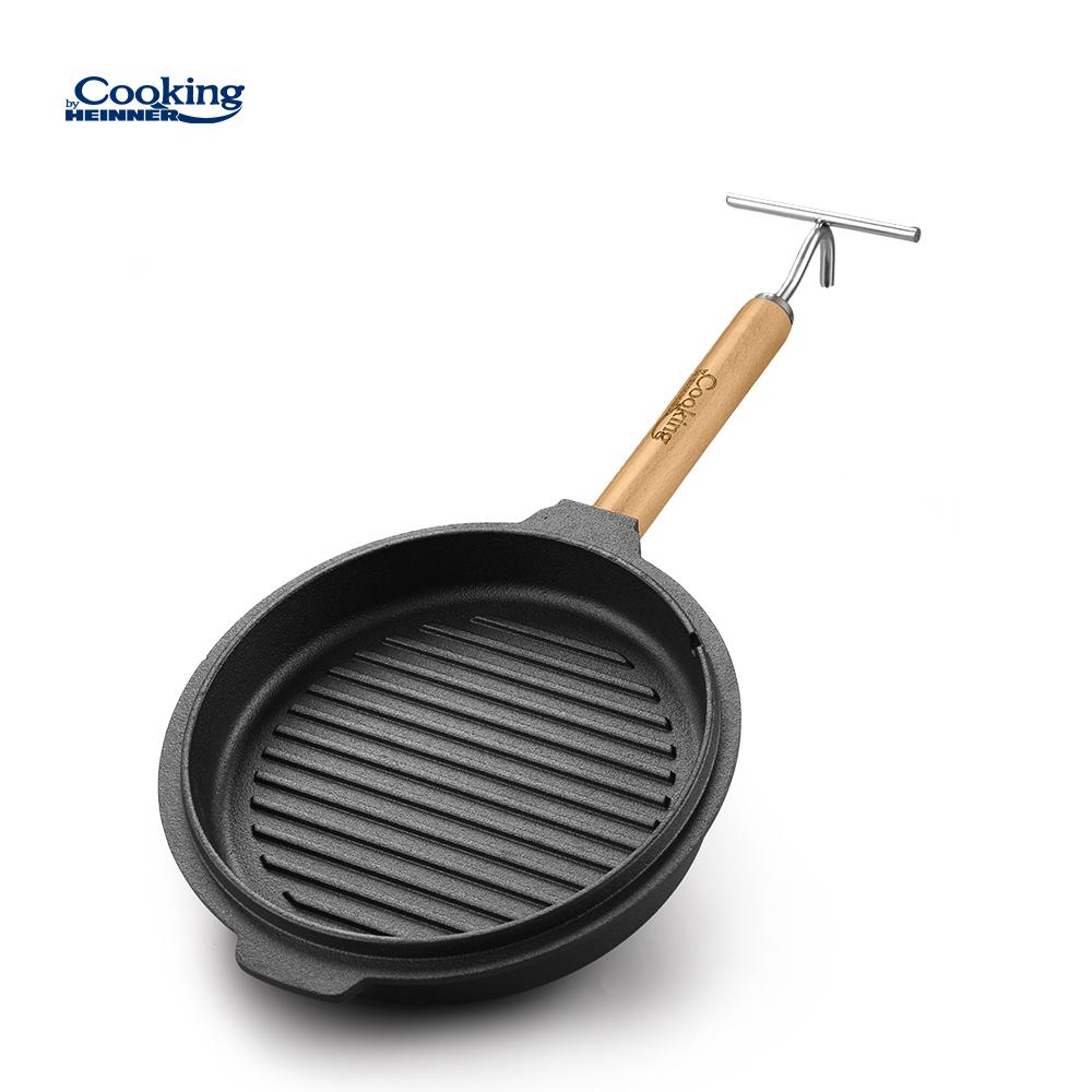 HEINNER CEAUN FONTA PURA + CAPAC DIA 29.5 CM, 6 L, NATURE, COOKING BY, HR-ZVC-TC7 - imagine 6
