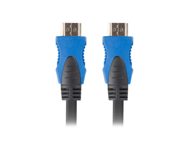 Lanberg Cablu HDMI M/M v2.0 10 m 4K cupru ng, CA-HDMI-20CU-0100-BK - imagine 2