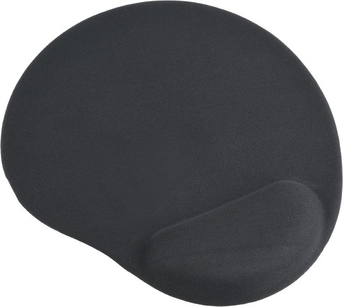 Gembird MousePAD - gaming, cauciuc si gel, 240 x 220 x 4 mm, negru, MP-GEL-BK