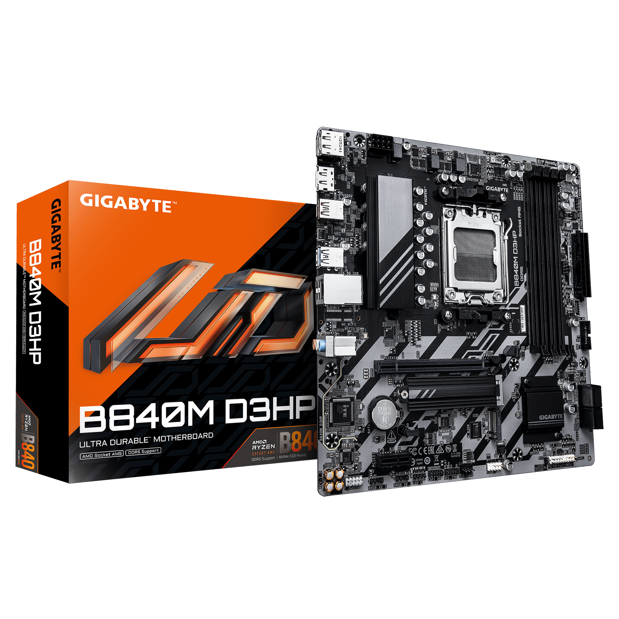 Gigabyte motherboard, B840M D3HP