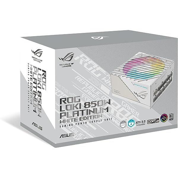 Asus SURSA ROG LOKI 850W 80+Platinum, ROG-LOKI-850P-WHITE-SFX-L-GAMING