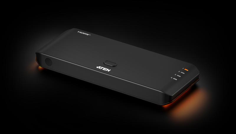 Aten 4-Port True 4K HDMI Switch, VS4841-AT