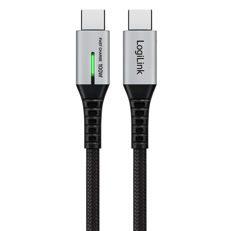 Logilink CABLU alimentare si date, pt. smartphone, USB 3.2, USB Gen Type-C (T) la USB Type-C, CU0432 - imagine 2