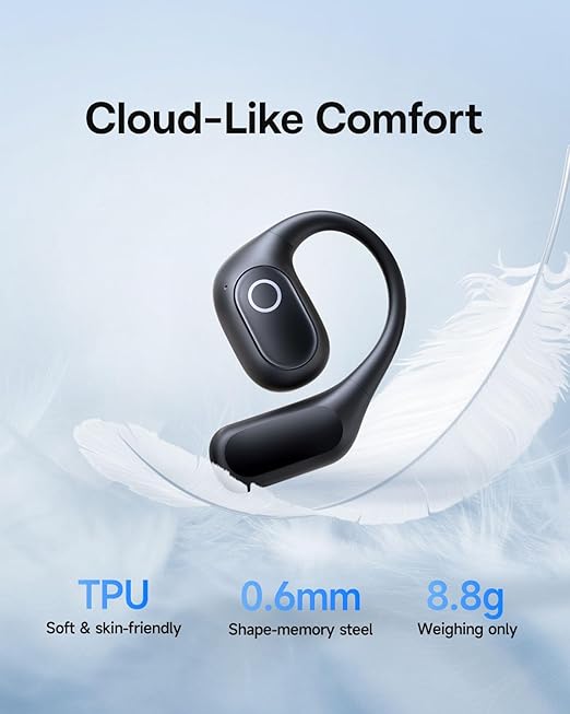 Baseus CASTI Bowie Eli 2i Fit Open-Ear True Wireless, on ear, pt smartphone, microfon pe, A0102604 - imagine 5