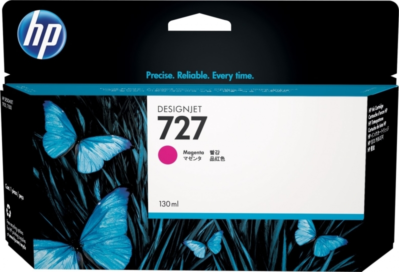 HP Cartus Cerneala Original Magenta, nr.727 pentru DesignJet T1500|T1530|T2500|T2530|T920, B3P20A