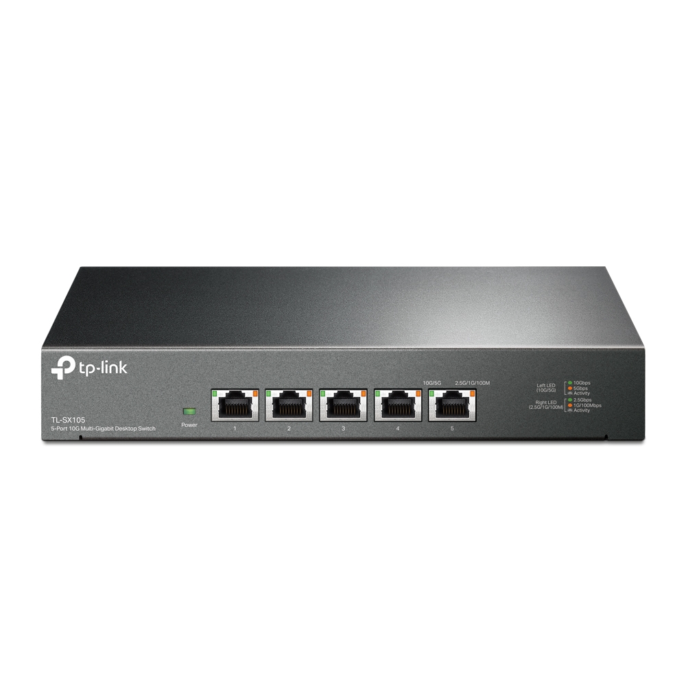 Tp-Link SWITCH 5 porturi 10G. carcasa metalica, TL-SX105
