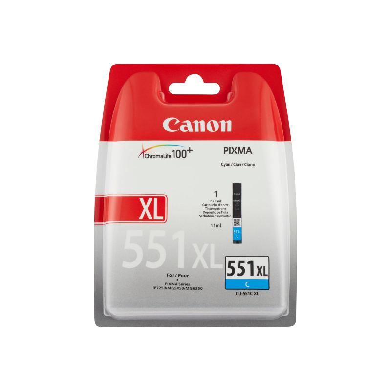 CANON Cartus CLI-551XL, Cyan, BS6444B001AA