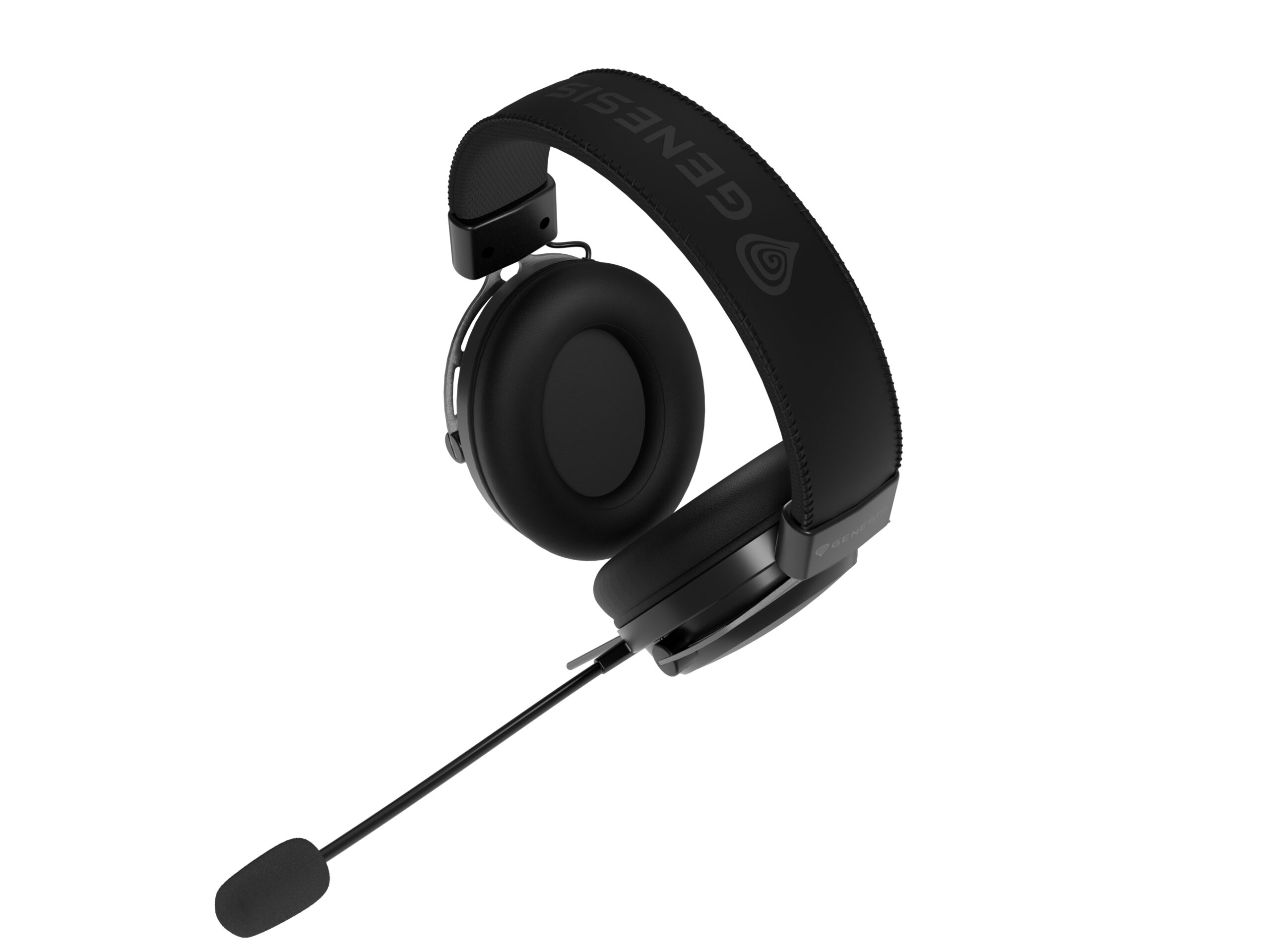 Genesis Casti cu fir Toron 301 negru, NSG-2160 - imagine 5