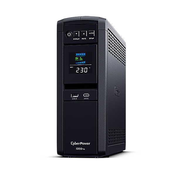Cyber Power UPS Line Int. cu sin. pura, cu management, Tower, LCD, 1350VA/810W, AVR, CP1350EPFCLCD