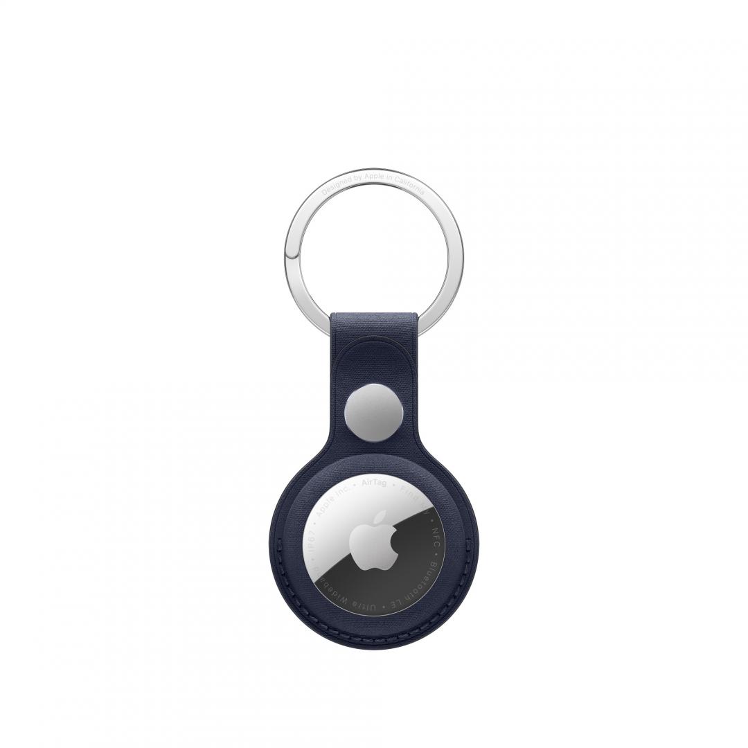 APPLE AirTag FineWoven Key Ring - Navy, MGG14ZM/A