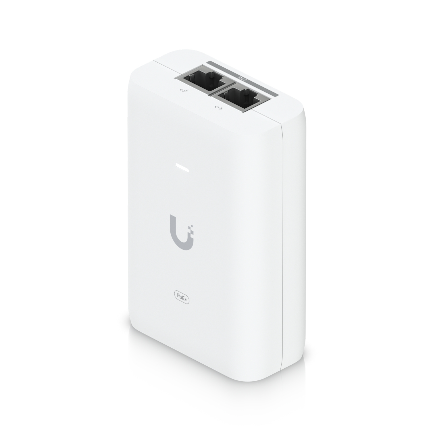Ubiquiti Adaptor PowerLan Injector PoE 2.5G PoE+ Adaptor, 30 W, Alb, UACC-POEPLUS-2.5G-EU