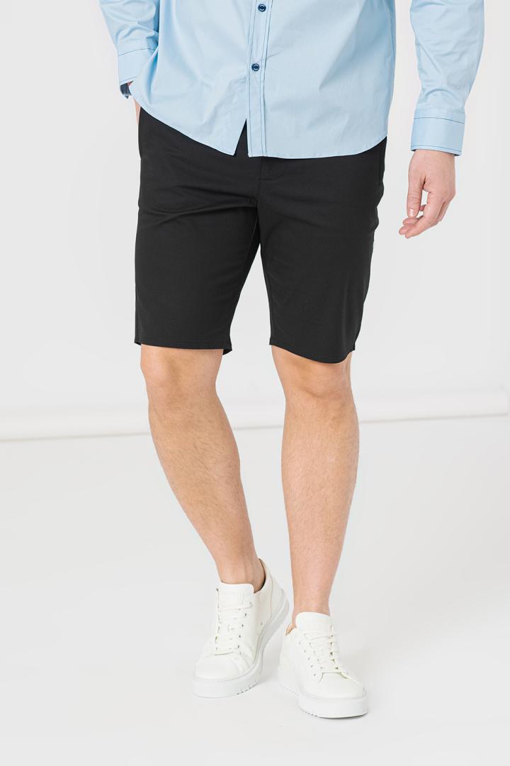 PEGAS PANTALONI SCURT CASUAL BARBATI BLACK XL, PS2122-11-01B-XL