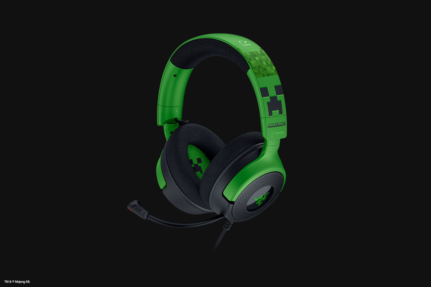 Razer Casti Kraken V4 X - Minecraft Ed., RZ04-05180200-R3M1 - imagine 3