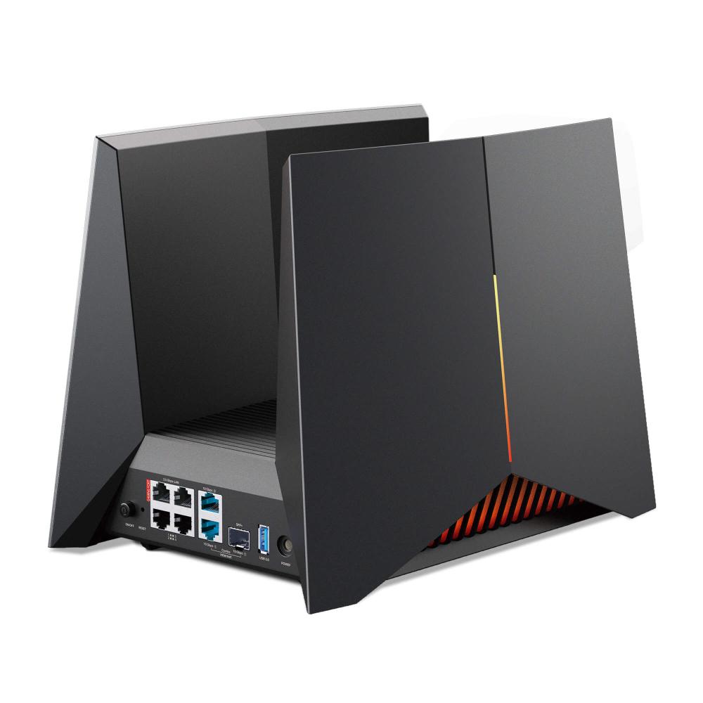 Tp-Link ROUTER wireless, BE19000 Tri-Band Wi-Fi 7 Gaming Router de pana la 19000, Archer GE800 - imagine 3