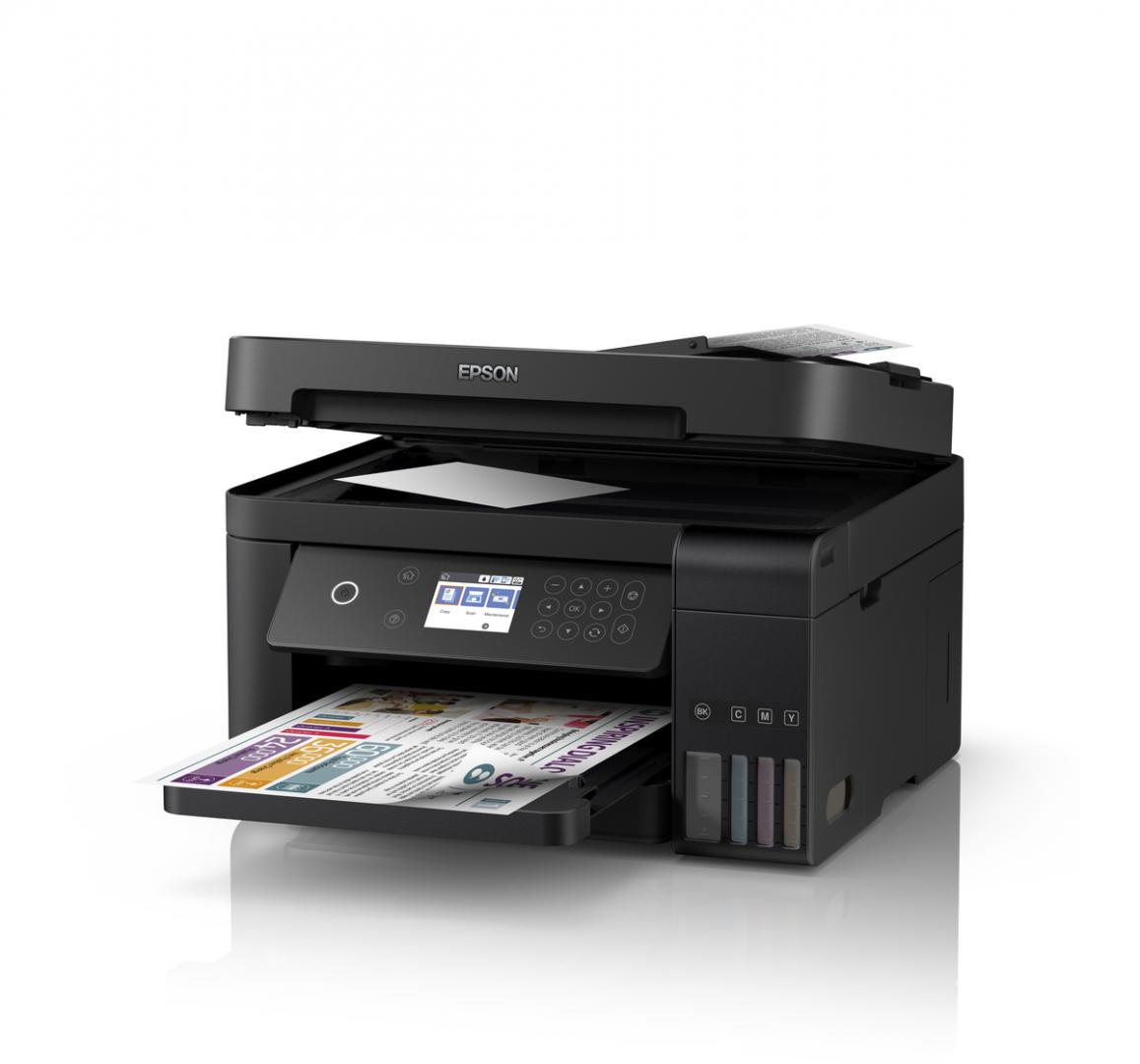 EPSON Multifunctional inkjet L15160, CISS, format A3, Color, Duplex, USB + LAN + WIFI, C11CH71402