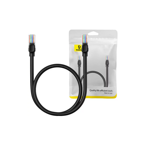 Baseus PATCH CORD UTP Cat5, fire din cupru, round cable, viteza maxima 1 Gbps, PVC, B00133206111-01