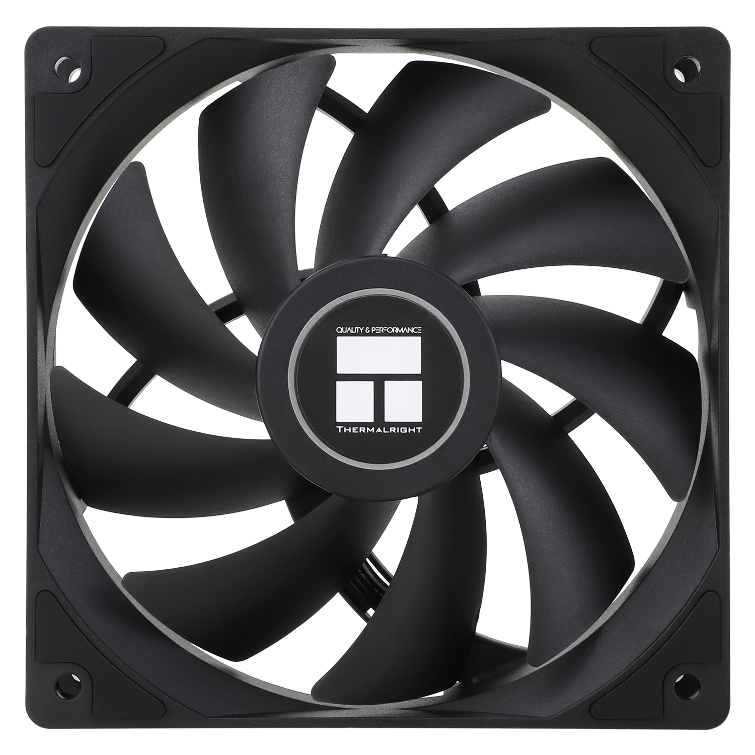 Thermalright Ventilator, 120mm, 1550 rpm, S-FDB Bearing, 66,17 cfm, fara LED, 4pin PWM, TL-C12C