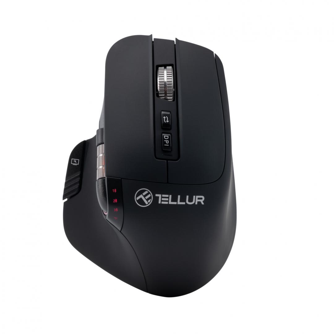 TELLUR Mouse Gaming Wireless Shade, 3200 dpi, Negru, TLL491261