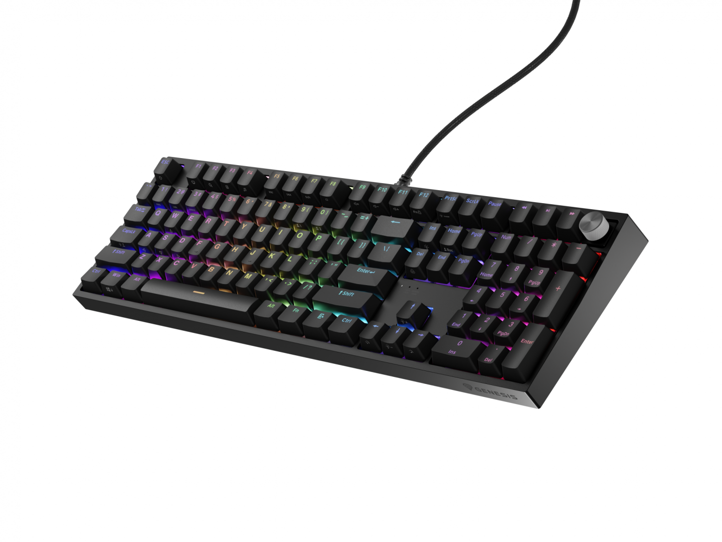 GENESIS Tastatura Mecanica Gaming Thor 404, RGB, USB, negru, NKG-2298 - imagine 9